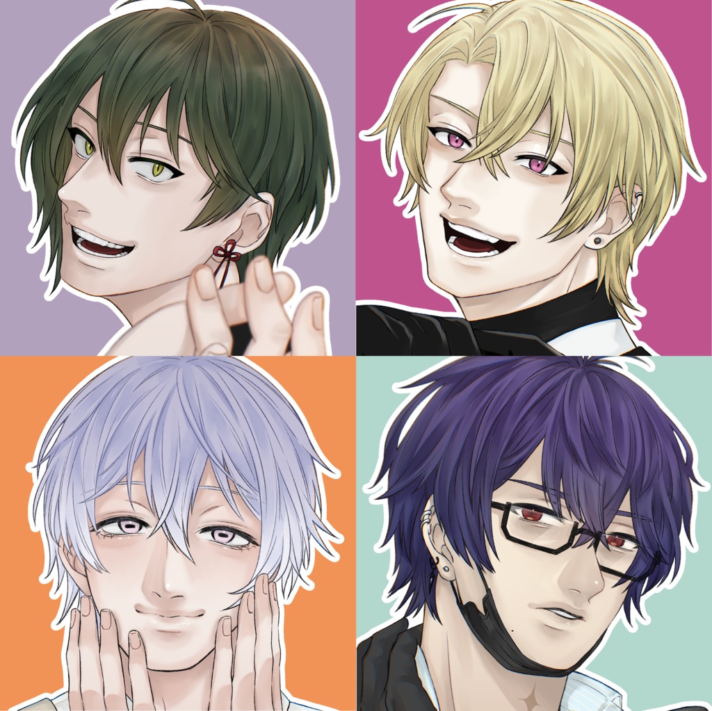 イラストキャンバス_伯玖/累/叶空/次郎