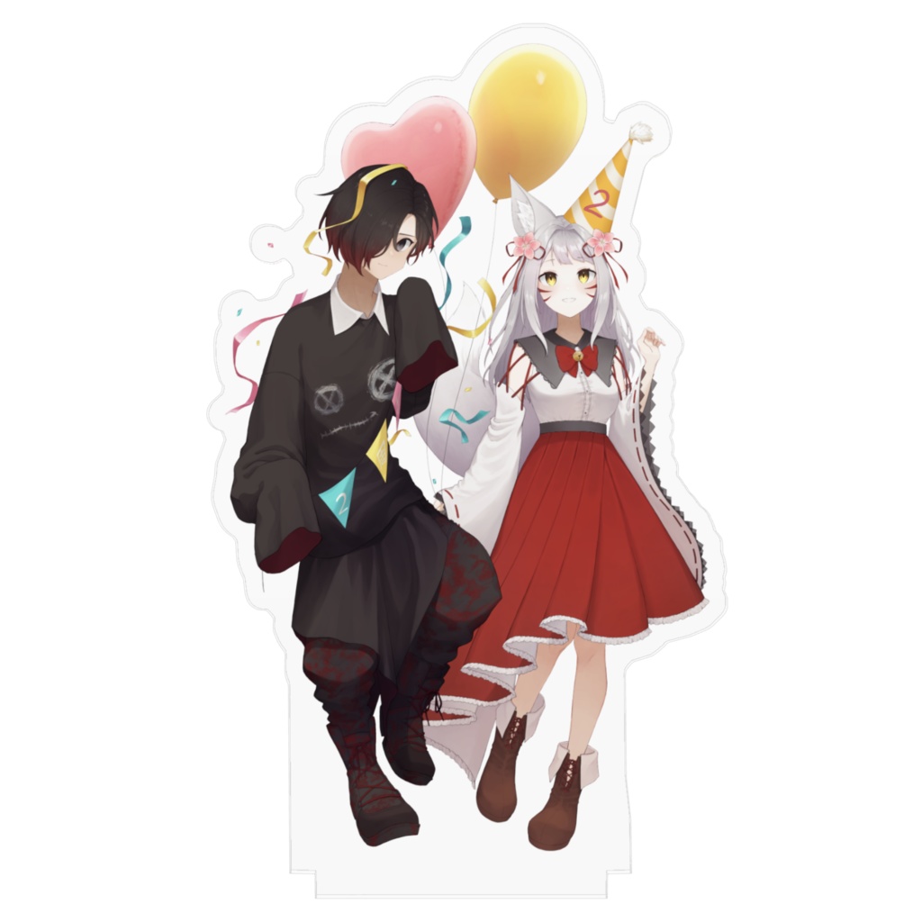 2周年記念アクリルスタンド