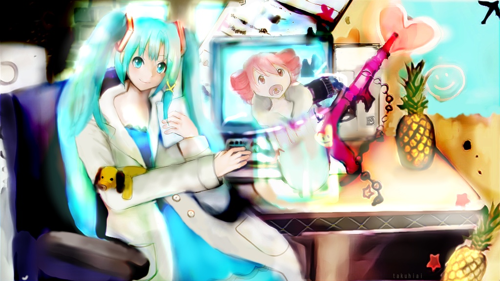 ミク&テト誕生フィギュア