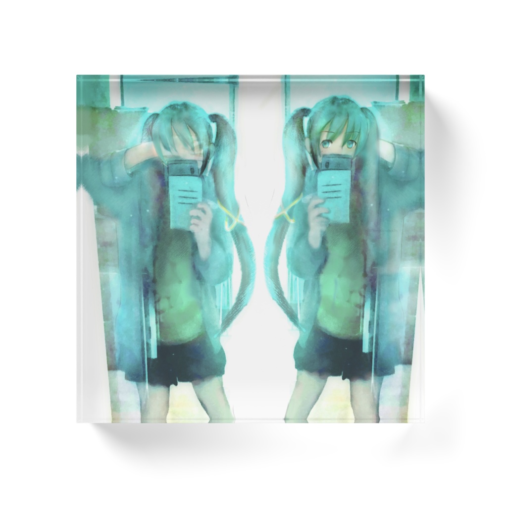 レインミク アクリルブロック