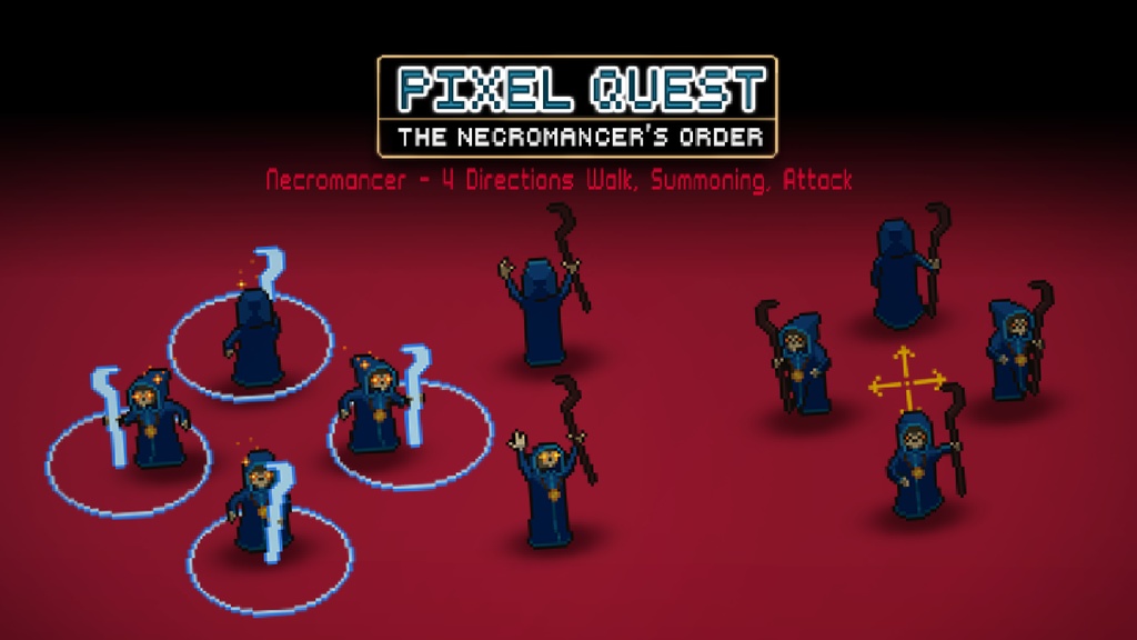 2Dピクセルクエスト Vol.2 - ネクロマンサーの命令 2D Pixel Quest Vol.2 - The Necromancer's Order