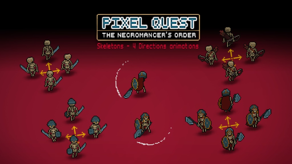 2Dピクセルクエスト Vol.2 - ネクロマンサーの命令 2D Pixel Quest Vol.2 - The Necromancer's Order