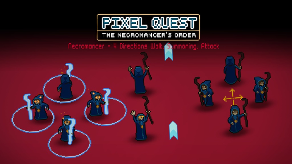 2Dピクセルクエスト Vol.2 - ネクロマンサーの命令 2D Pixel Quest Vol.2 - The Necromancer's Order