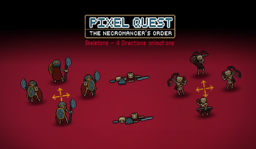 2Dピクセルクエスト Vol.2 - ネクロマンサーの命令 2D Pixel Quest Vol.2 - The Necromancer's Order