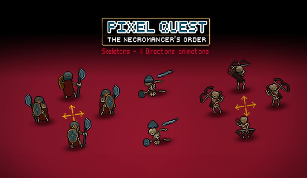 2Dピクセルクエスト Vol.2 - ネクロマンサーの命令 2D Pixel Quest Vol.2 - The Necromancer's Order