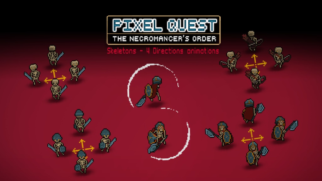 2Dピクセルクエスト Vol.2 - ネクロマンサーの命令 2D Pixel Quest Vol.2 - The Necromancer's Order