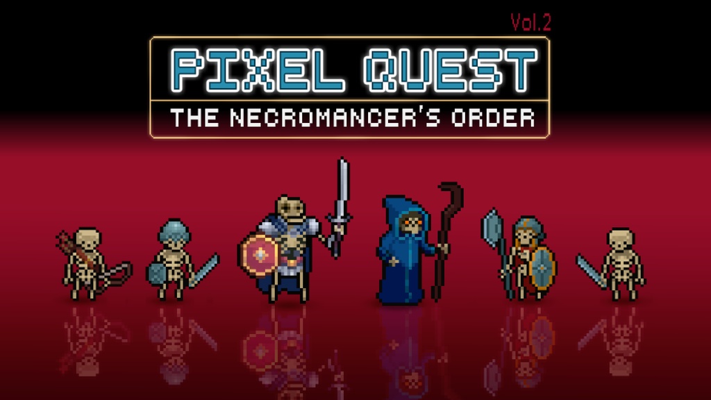 2Dピクセルクエスト Vol.2 - ネクロマンサーの命令 2D Pixel Quest Vol.2 - The Necromancer's Order