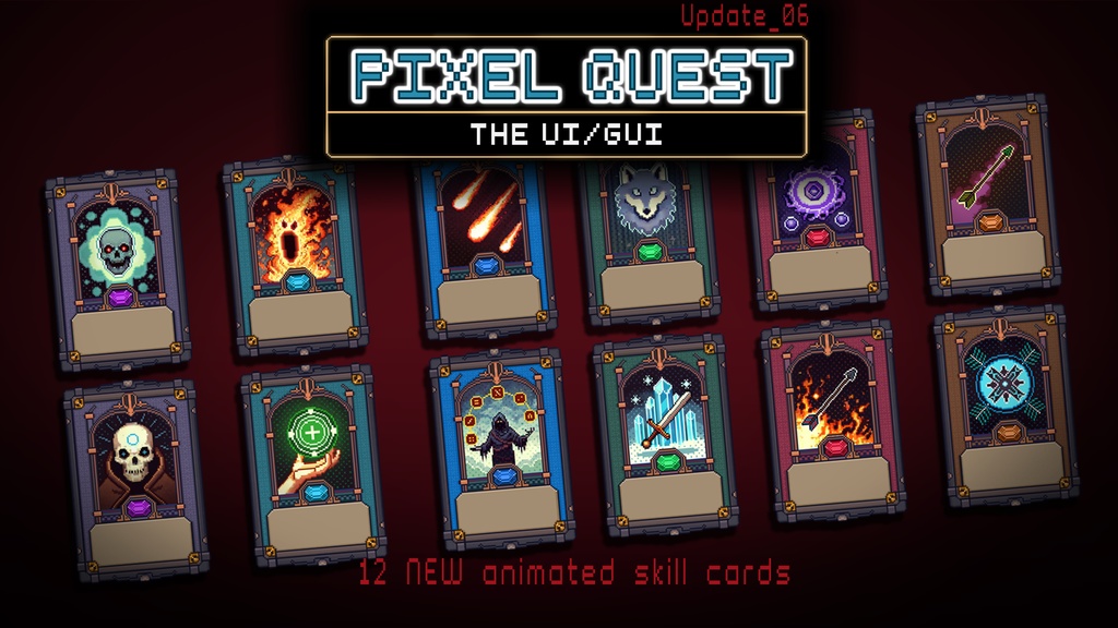 2Dピクセルクエスト Vol.3 - UI/GUI - 2D Pixel Quest Vol.3 - The UI/GUI