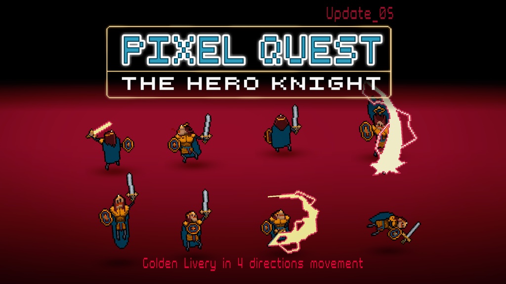 2Dピクセルクエスト Vol.4 - ヒーローナイト - 2D Pixel Quest Vol.4 - The Hero Knight