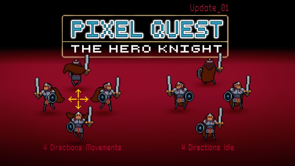 2Dピクセルクエスト Vol.4 - ヒーローナイト - 2D Pixel Quest Vol.4 - The Hero Knight