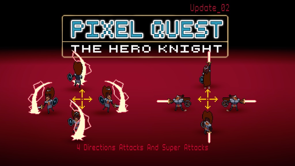 2Dピクセルクエスト Vol.4 - ヒーローナイト - 2D Pixel Quest Vol.4 - The Hero Knight