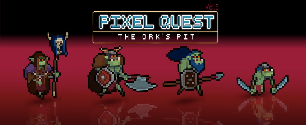 2Dピクセルクエスト 第5巻 - オークの坑道  - 2D Pixel Quest Vol.5 - The Ork's Pit