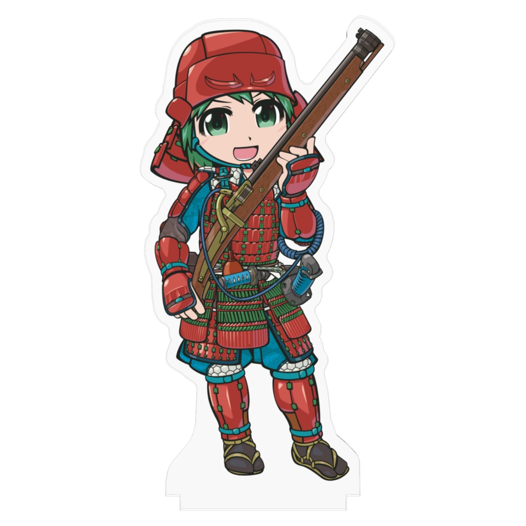 朱塗伊予札胴具足