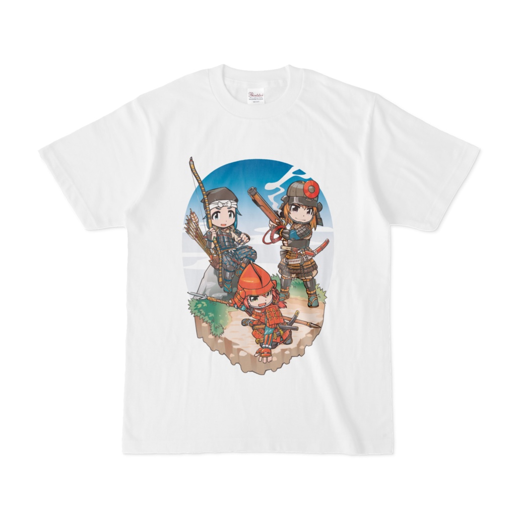 甲冑娘ヴィネットTシャツ