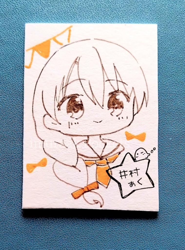 ドローイングミニ原画 エコ小