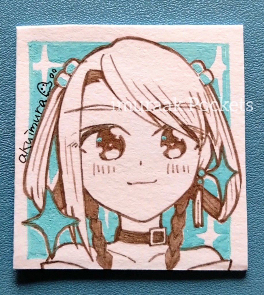 ドローイングミニ原画 エコ小