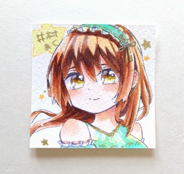 アナログイラスト原画
