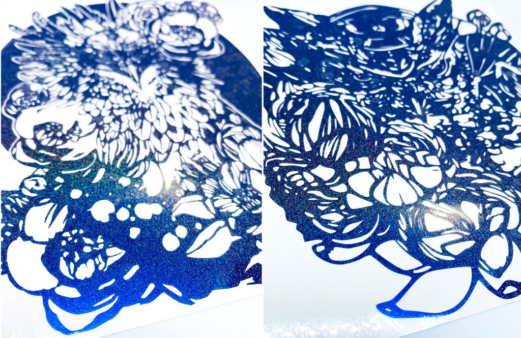 インターギャラクティックブルー／カッティングシート