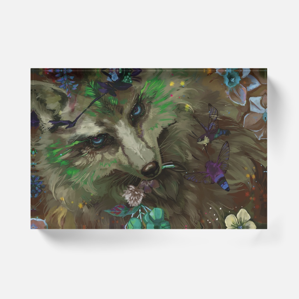 曦/アクリルブロック