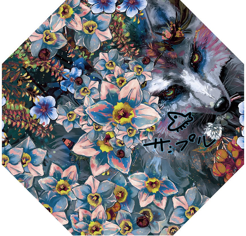 夜空を切り裂く、希望をもたらす最初の光。/折り畳み