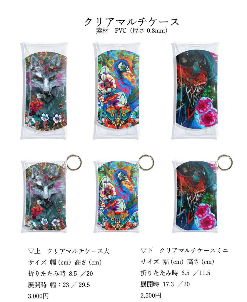 クリアマルチケース