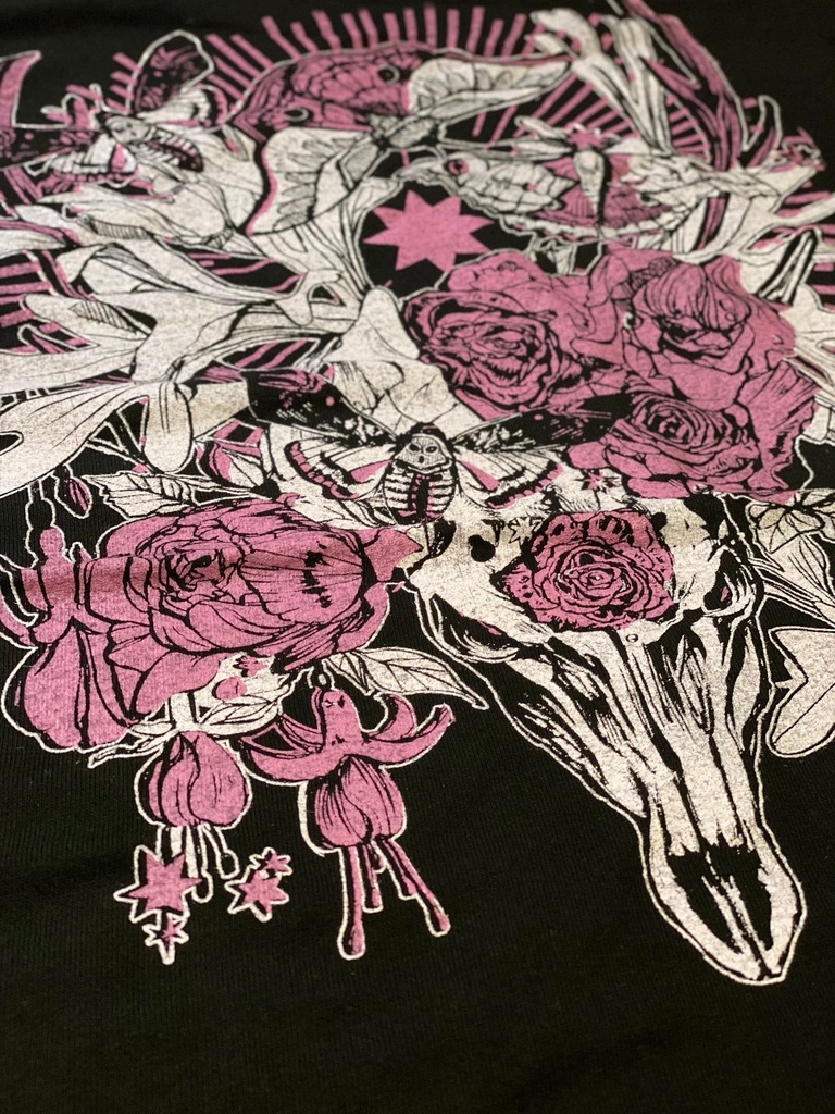 鹿×ビカクシダ/Tシャツ