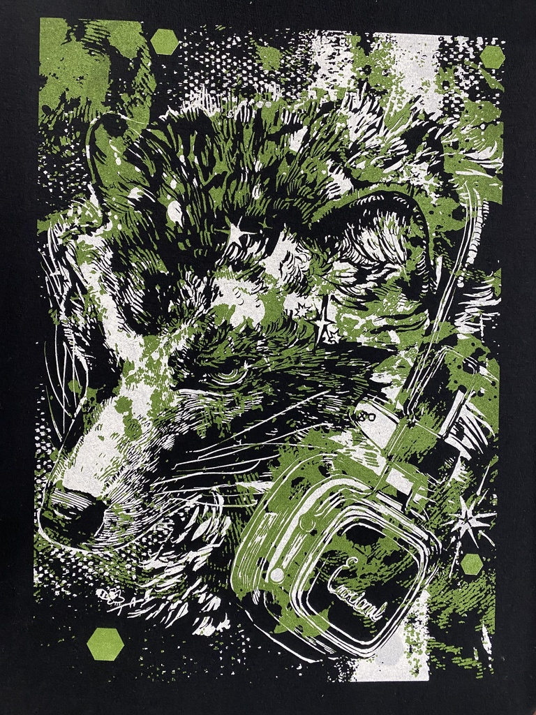 緑のたぬき／Tシャツ