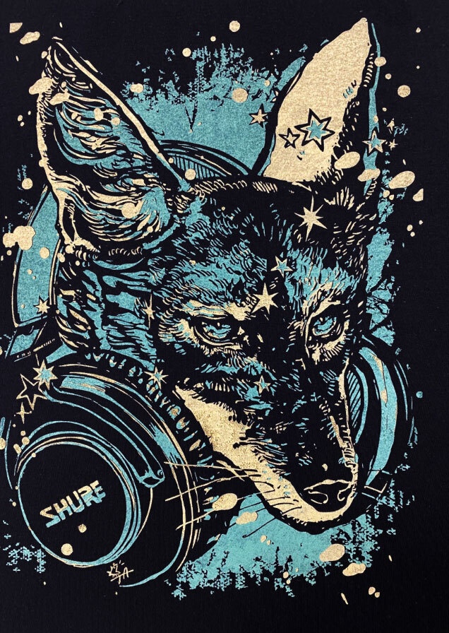 セグロジャッカル／Tシャツ