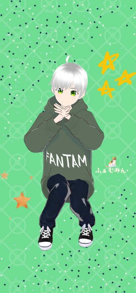 スマホ用壁紙 ふぁんたむ Fantamgoods Booth