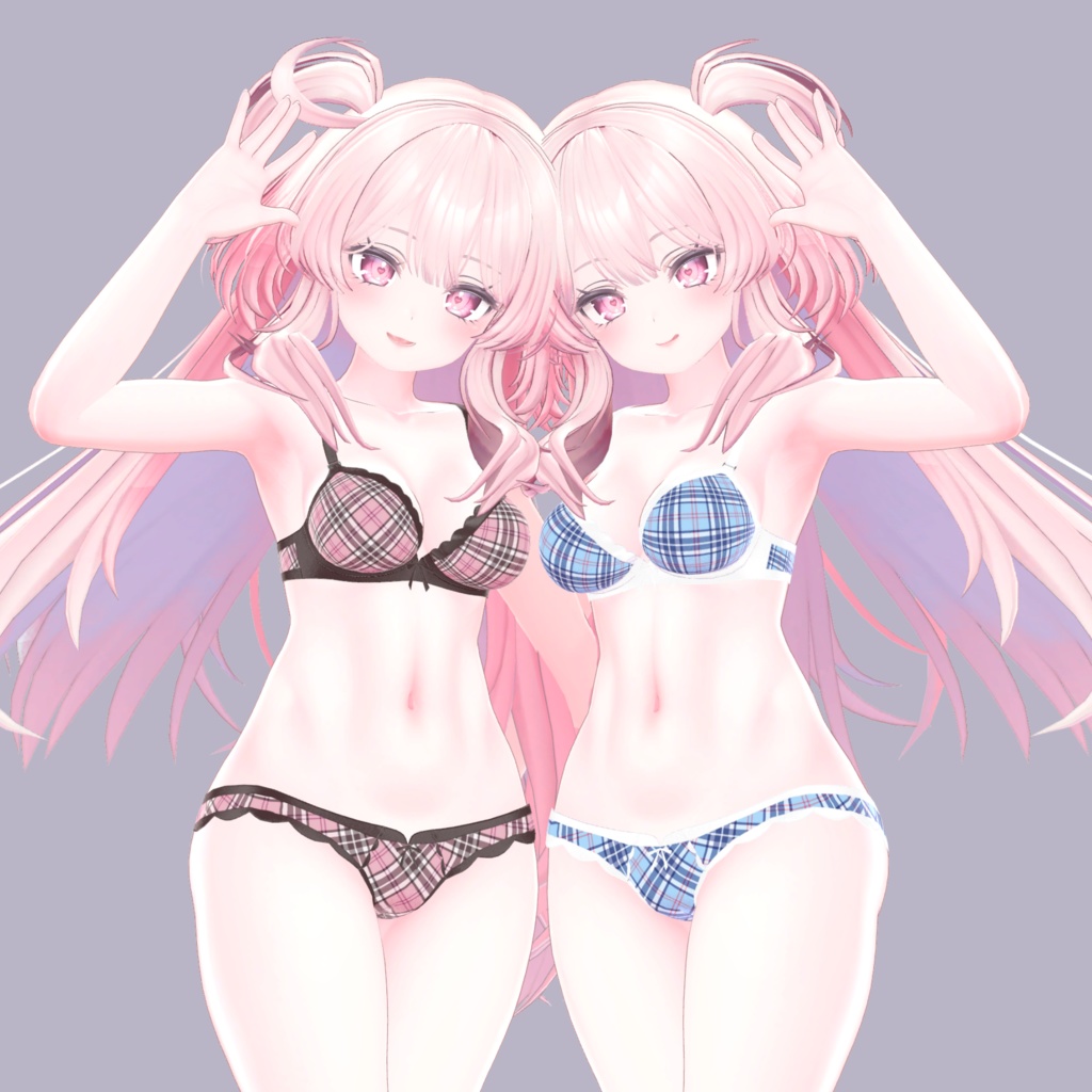 Lace Garter + Socks & Lingerie Texture Set for Selestia