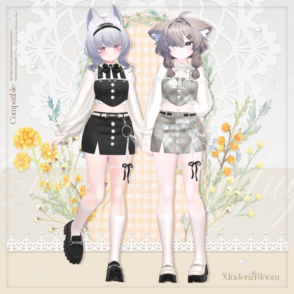 💐Modern Bloom💐【21アバター対応】 - てんぱすおおもり - BOOTH