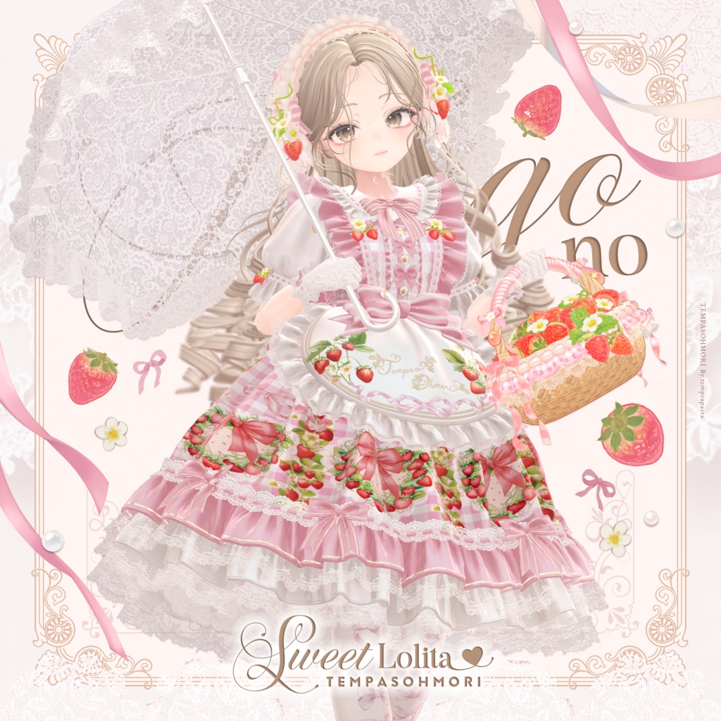 Sale！🍓いちごのスウィートロリィタ🍓【21アバター対応】
