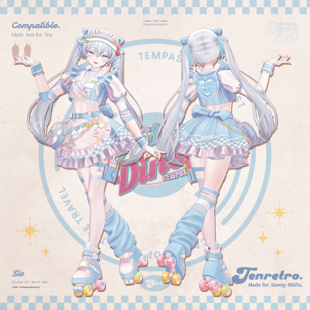 Sale! 🍔CANDY POP DINER🍔【25アバター対応】
