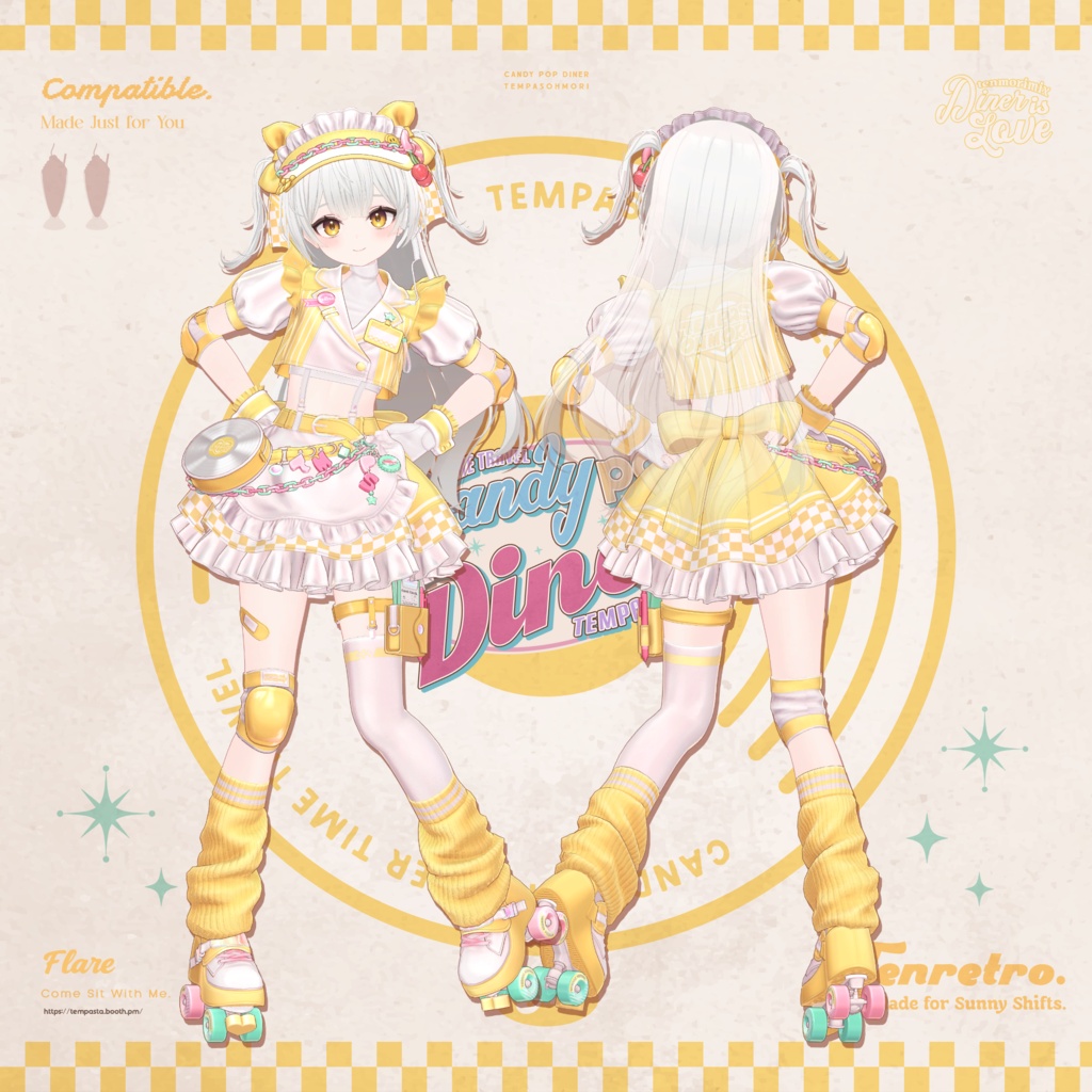 Sale! 🍔CANDY POP DINER🍔【25アバター対応】