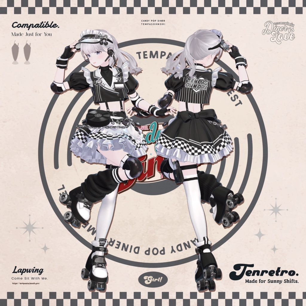 Sale! 🍔CANDY POP DINER🍔【25アバター対応】
