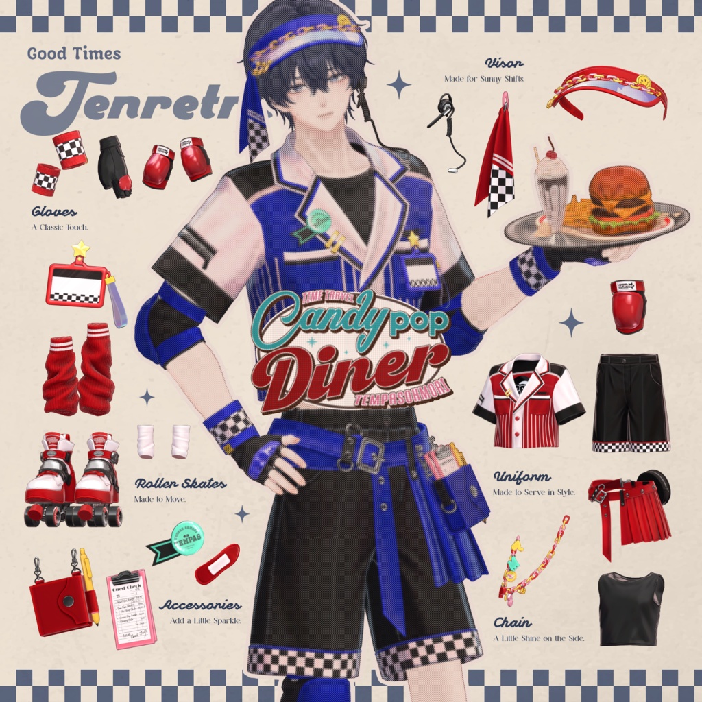 Sale! 🍔CANDY POP DINER🍔【25アバター対応】