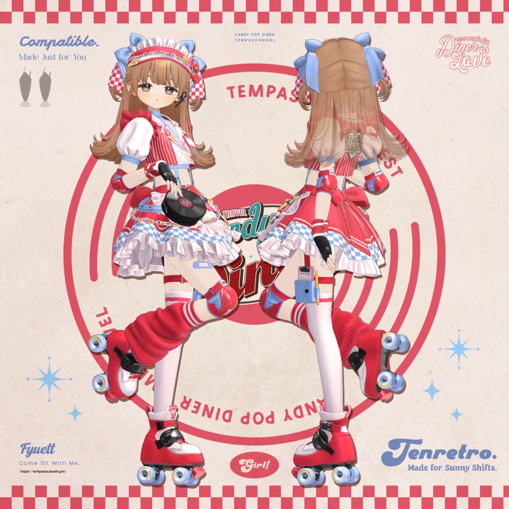Sale! 🍔CANDY POP DINER🍔【25アバター対応】