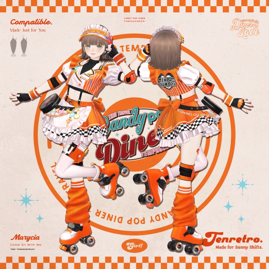 Sale! 🍔CANDY POP DINER🍔【25アバター対応】