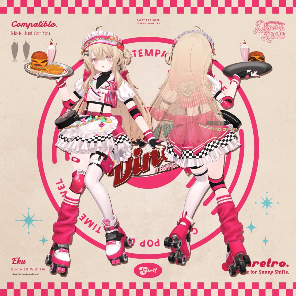Sale! 🍔CANDY POP DINER🍔【25アバター対応】