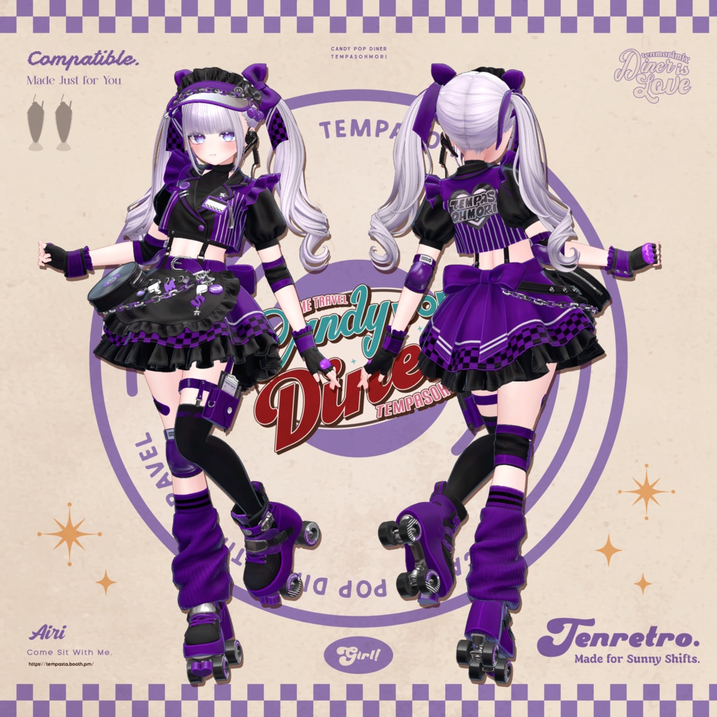 Sale! 🍔CANDY POP DINER🍔【25アバター対応】