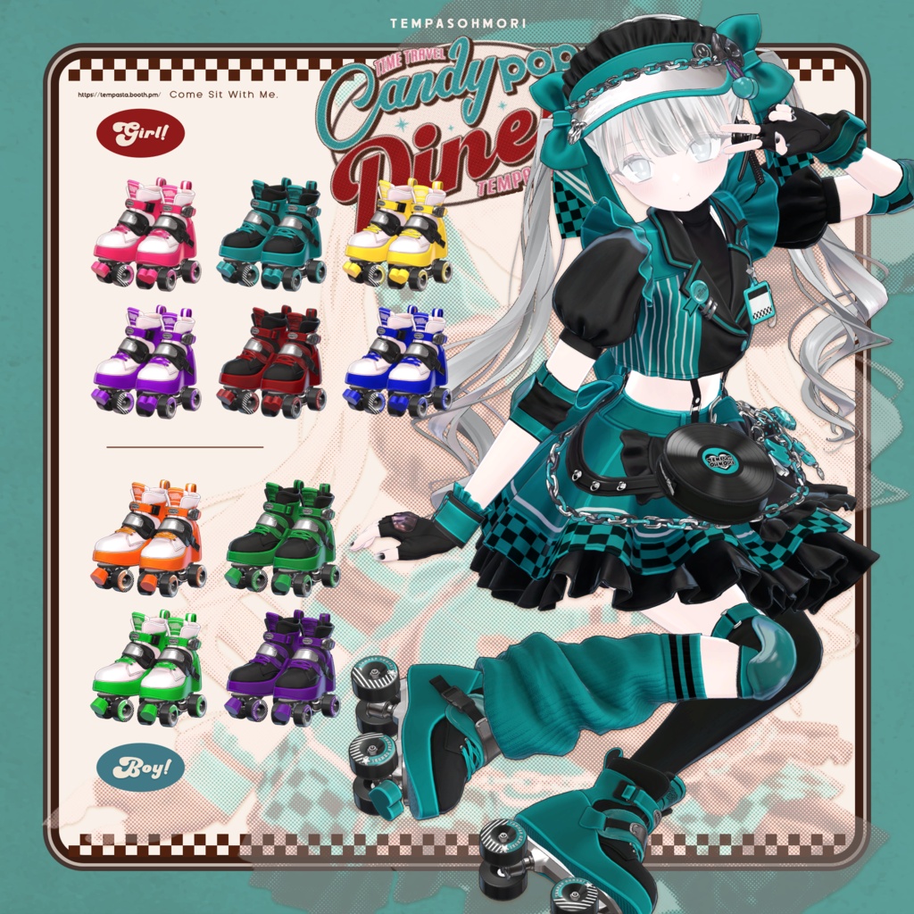 Sale! 🍔CANDY POP DINER🍔【25アバター対応】