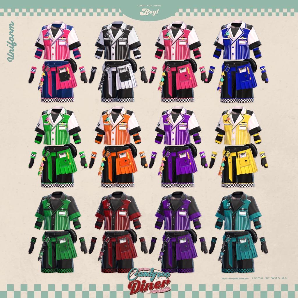 Sale! 🍔CANDY POP DINER🍔【25アバター対応】