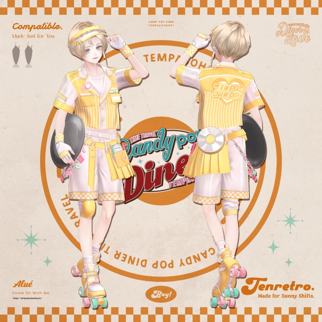 Sale! 🍔CANDY POP DINER🍔【25アバター対応】