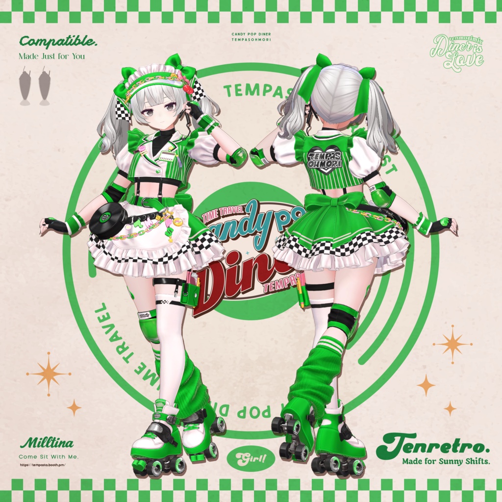 Sale! 🍔CANDY POP DINER🍔【25アバター対応】