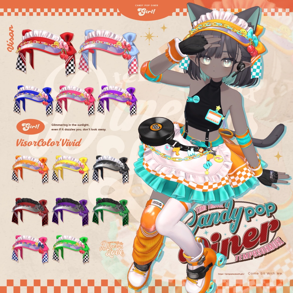 Sale! 🍔CANDY POP DINER🍔【25アバター対応】