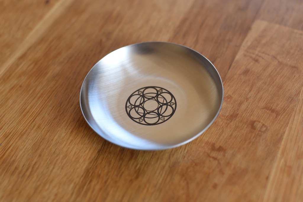 【TM10】黒魔紋丸トレー