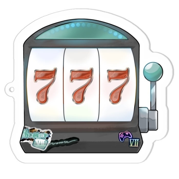 7のお守りアクキー