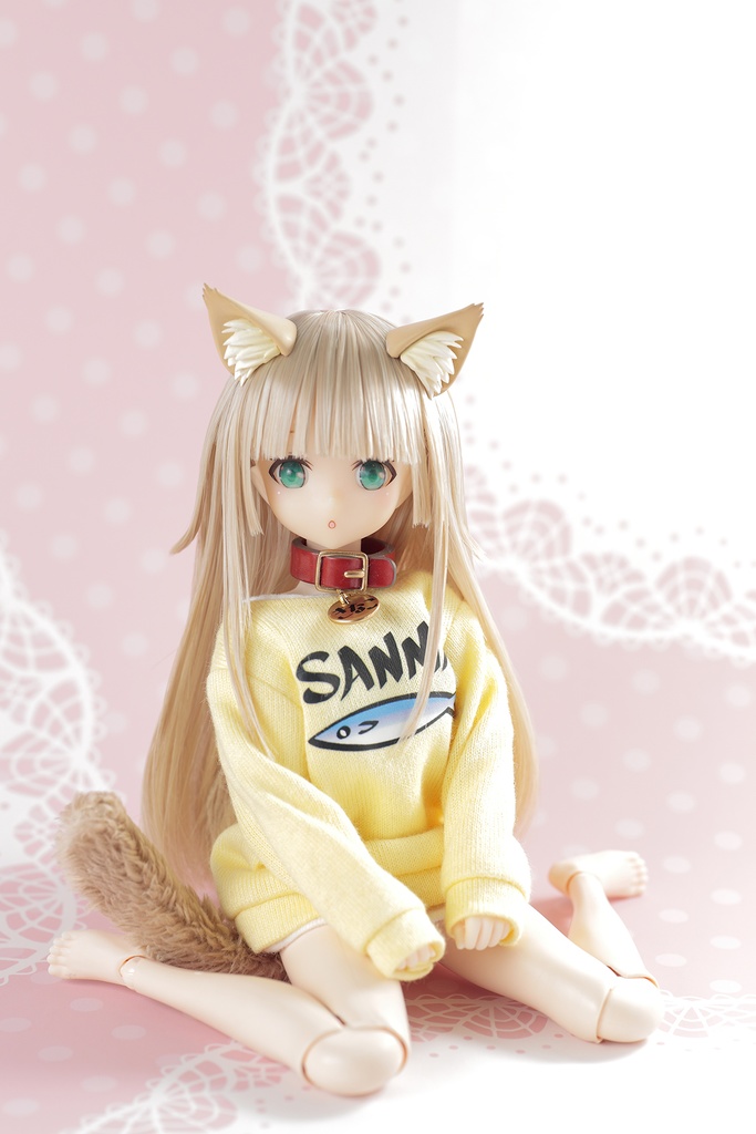 「うちのねこが女の子でかわいい」SANMAトレーナー(1/6ドールサイズ)