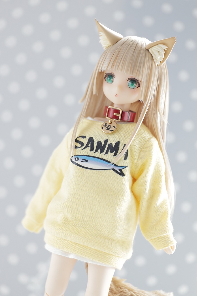 「うちのねこが女の子でかわいい」SANMAトレーナー(1/6ドールサイズ)