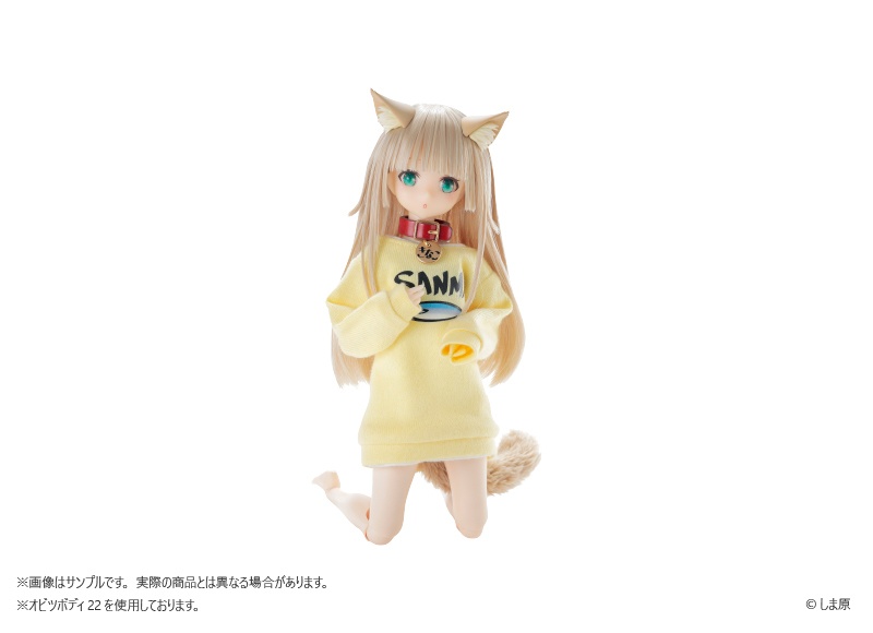 うちのねこが女の子でかわいい 1/6 きなこ ドール+SANMAトレーナー